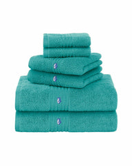 Performance 5.0 Bath Towel 6-Piece Set - Aqua Southern Tide Savings