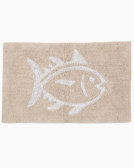 Cotton Bath Rugs - Reversible Skipjack Bath Mat Southern Tide Exclusive Deal