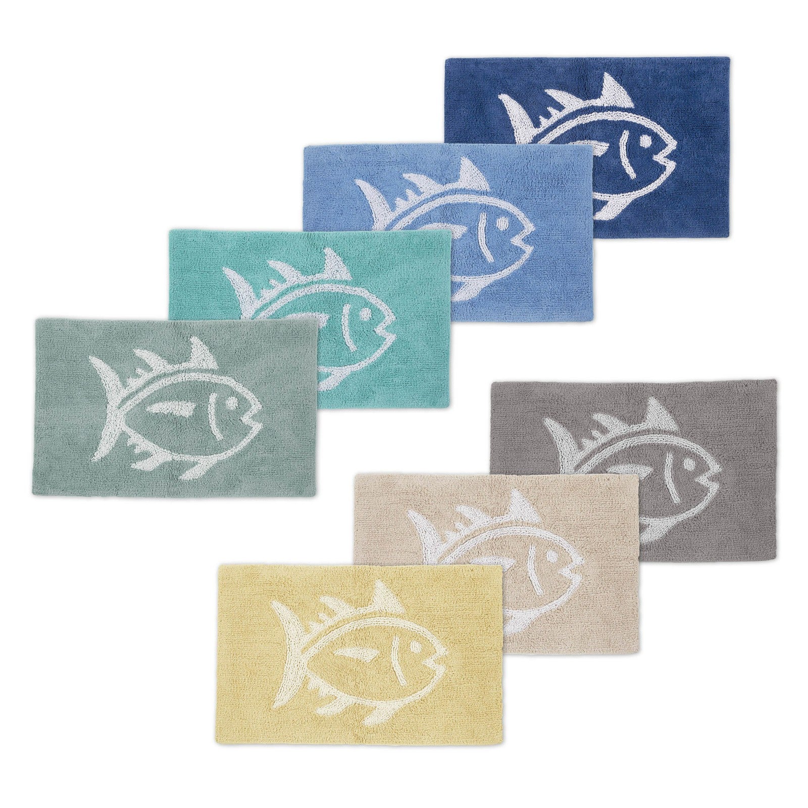 Cotton Bath Rugs - Reversible Skipjack Bath Mat Southern Tide Exclusive Deal