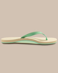 Green Leather Flipflops Southern Tide Outlets