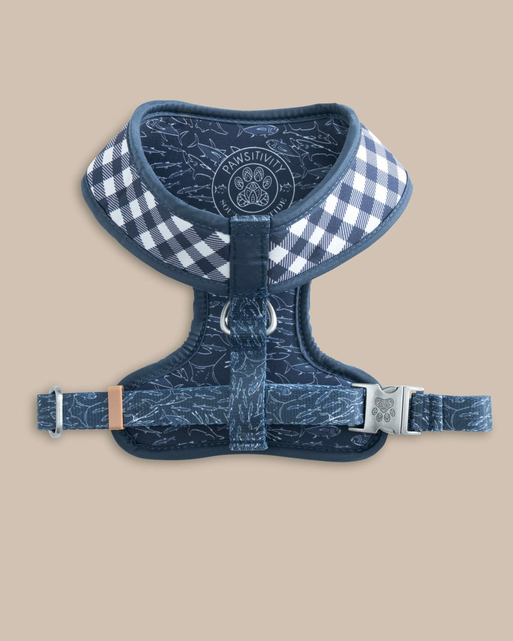 ST x Pawsitivity Schooling Fish Dog Harness Southern Tide Bargain