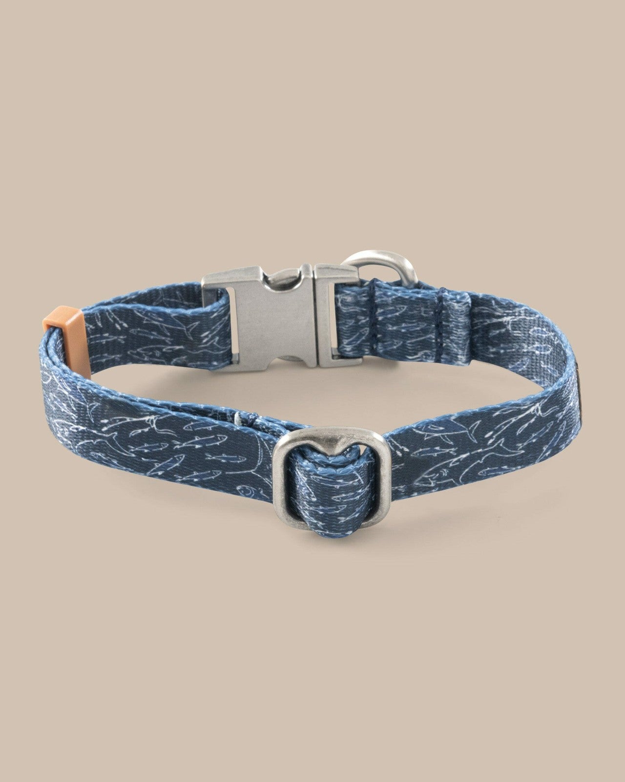 ST x Pawsitivity Schooling Fish Dog Collar Southern Tide On Sale