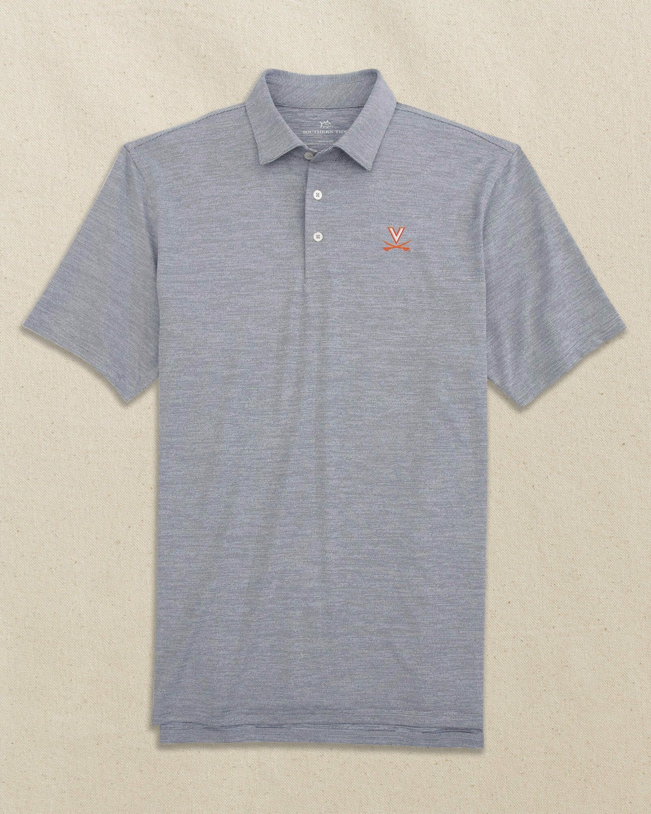 UVA Cavaliers Driver Spacedye Polo Southern Tide Value Deal
