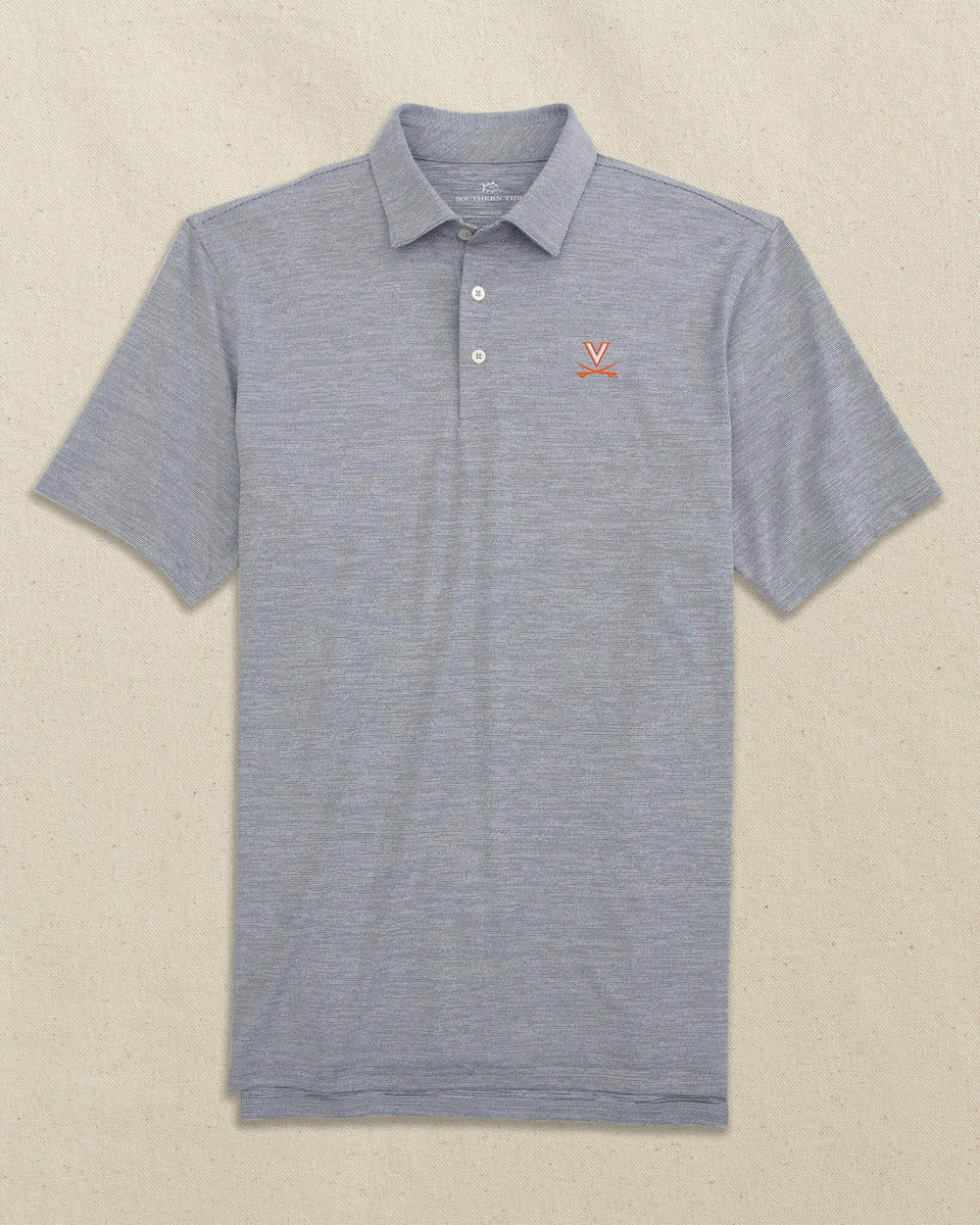 UVA Cavaliers Driver Spacedye Polo Southern Tide Value Deal