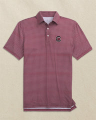 USC Gamecocks Driver Dunes Edge Plaid Polo Southern Tide Bargain