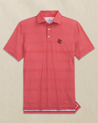 Louisville Cardinals Dunes Edge Plaid Polo Southern Tide Limited Offer