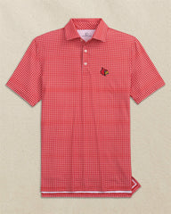 Louisville Cardinals Dunes Edge Plaid Polo Southern Tide Limited Offer