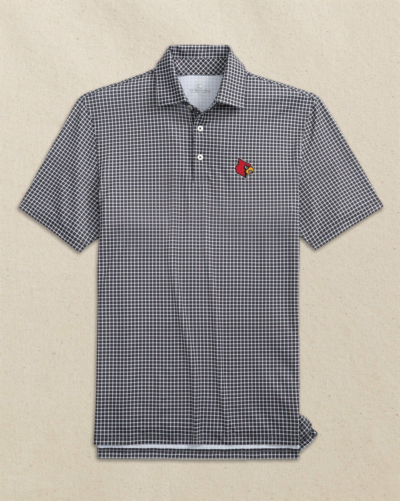 Louisville Cardinals Dunes Edge Plaid Polo Southern Tide Limited Offer