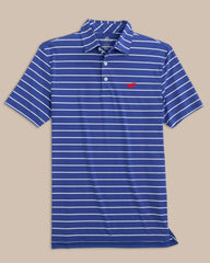 SMU Mustangs brrr°®-eeze Stripe Polo Southern Tide Special Offer