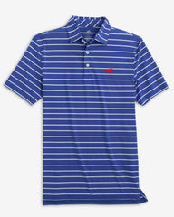 SMU Mustangs brrr°®-eeze Stripe Polo Southern Tide Special Offer