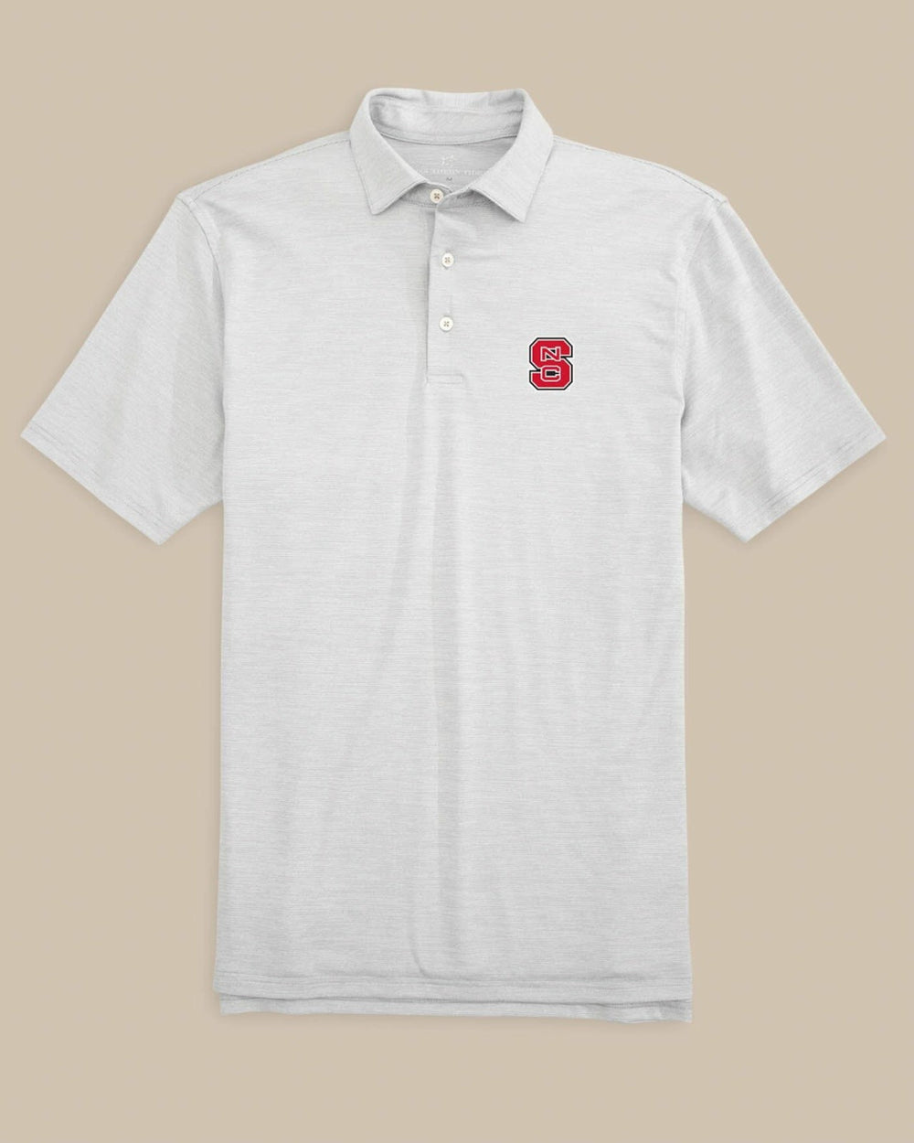 NC State Driver Spacedye Polo Shirt Southern Tide Discount