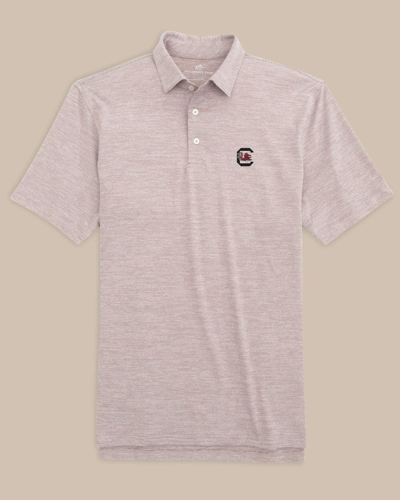 SC Gamecocks Driver Spacedye Polo Shirt Southern Tide Limited Offer