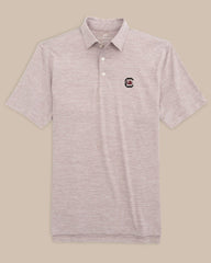 SC Gamecocks Driver Spacedye Polo Shirt Southern Tide Limited Offer