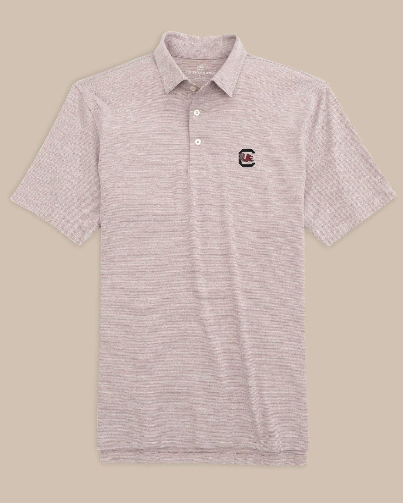 SC Gamecocks Driver Spacedye Polo Shirt Southern Tide Limited Offer