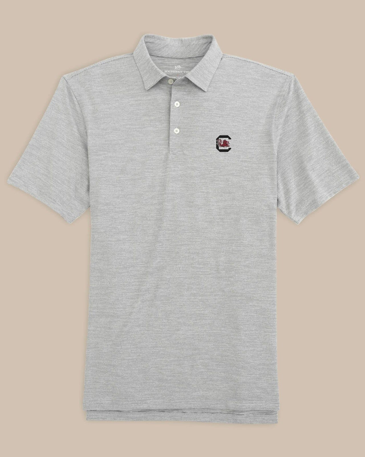 SC Gamecocks Driver Spacedye Polo Shirt Southern Tide Limited Offer