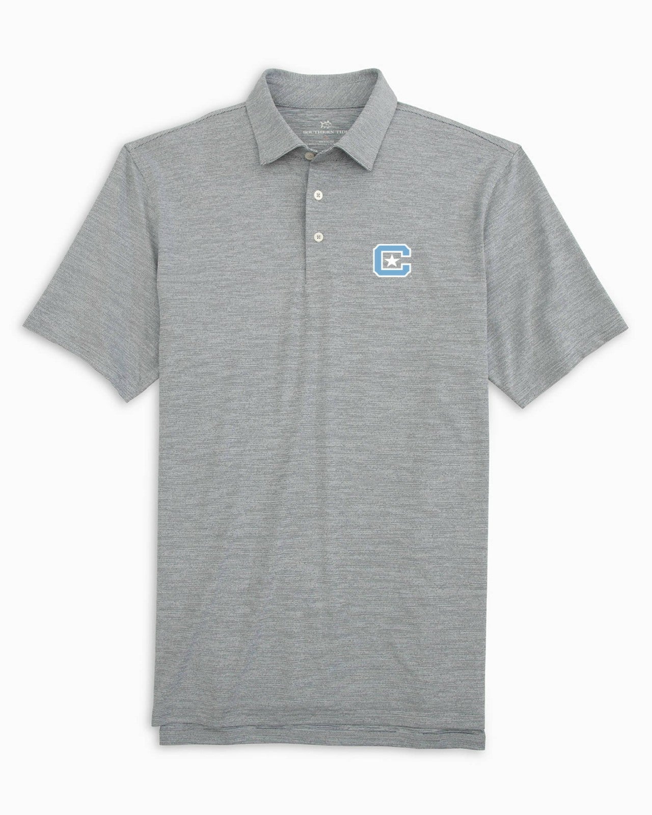 Citadel Bulldogs Driver Spacedye Polo Shirt – Southern Tide Southern Tide Discount