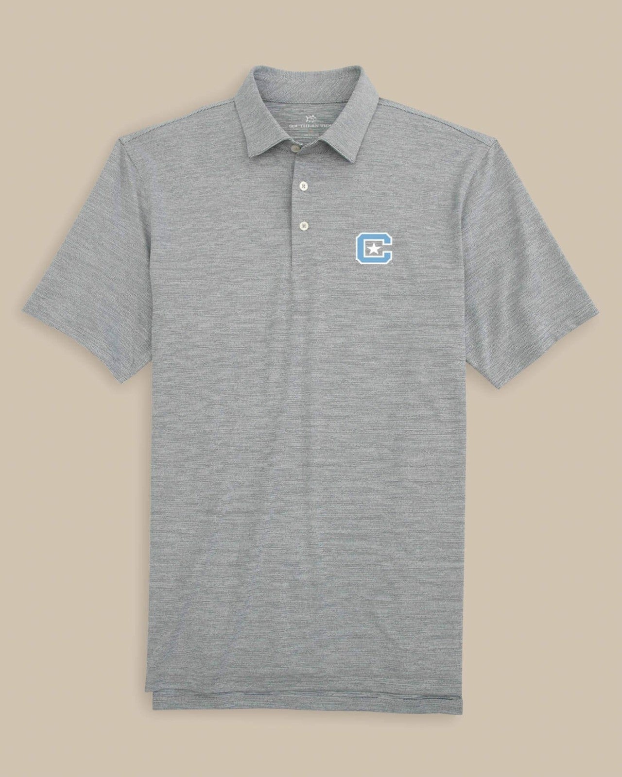 Citadel Bulldogs Driver Spacedye Polo Shirt – Southern Tide Southern Tide Discount