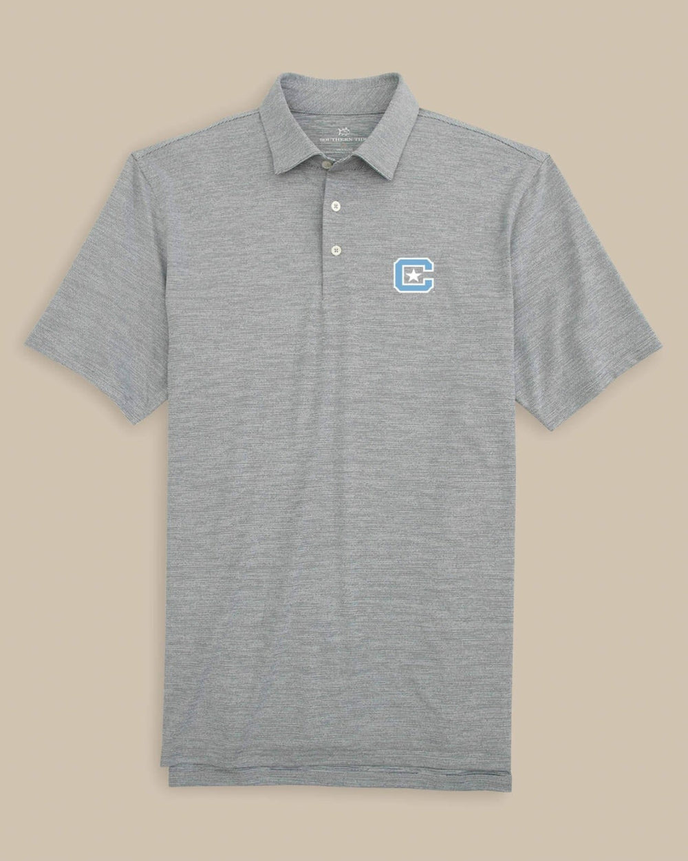 Citadel Bulldogs Driver Spacedye Polo Shirt – Southern Tide Southern Tide Discount
