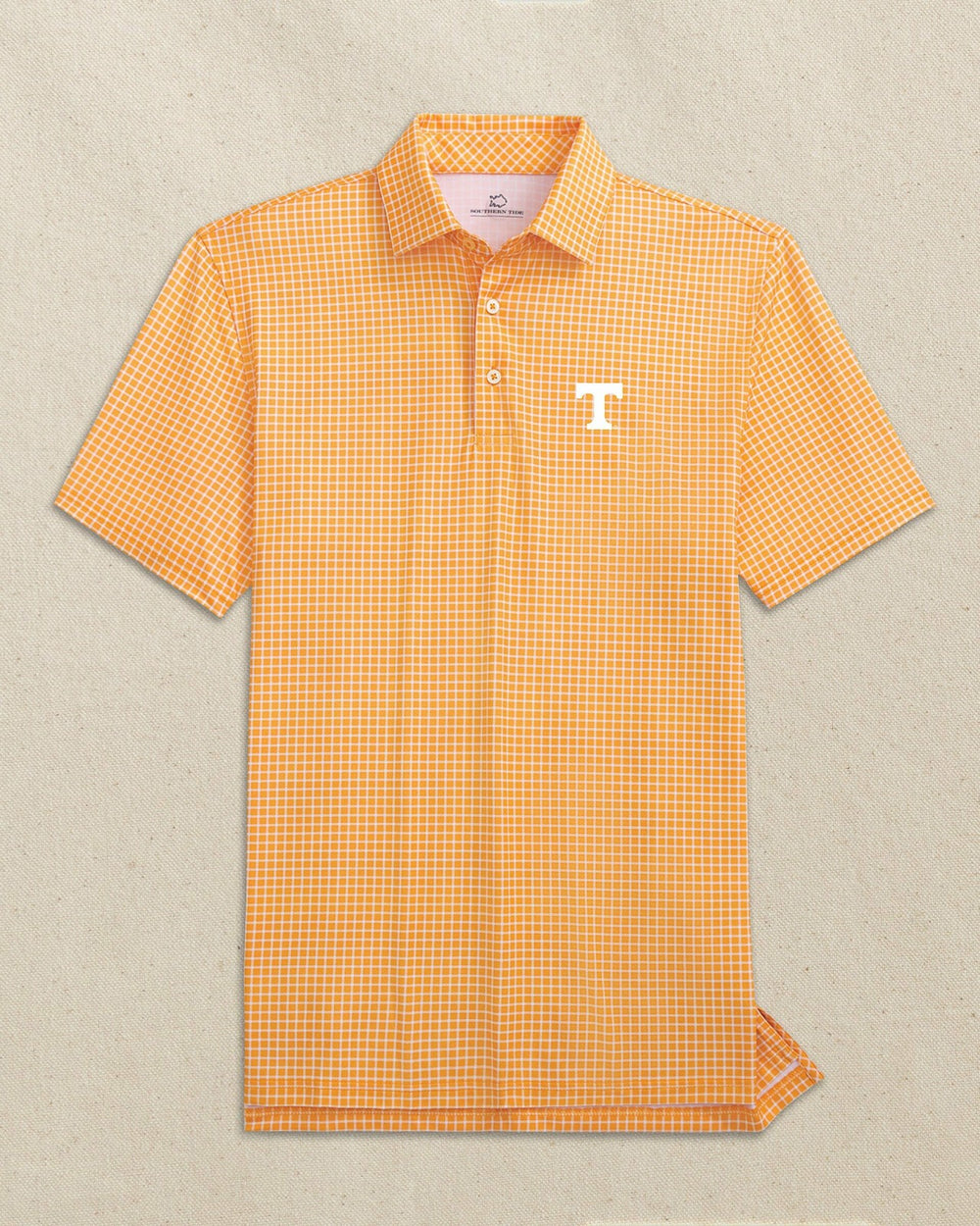 Tennessee Vols Driver Dunes Edge Plaid Polo Southern Tide Special Offer