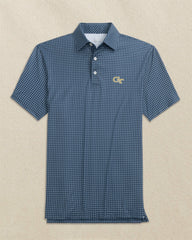 Georgia Tech Driver Dunes Edge Plaid Polo Southern Tide Outlets