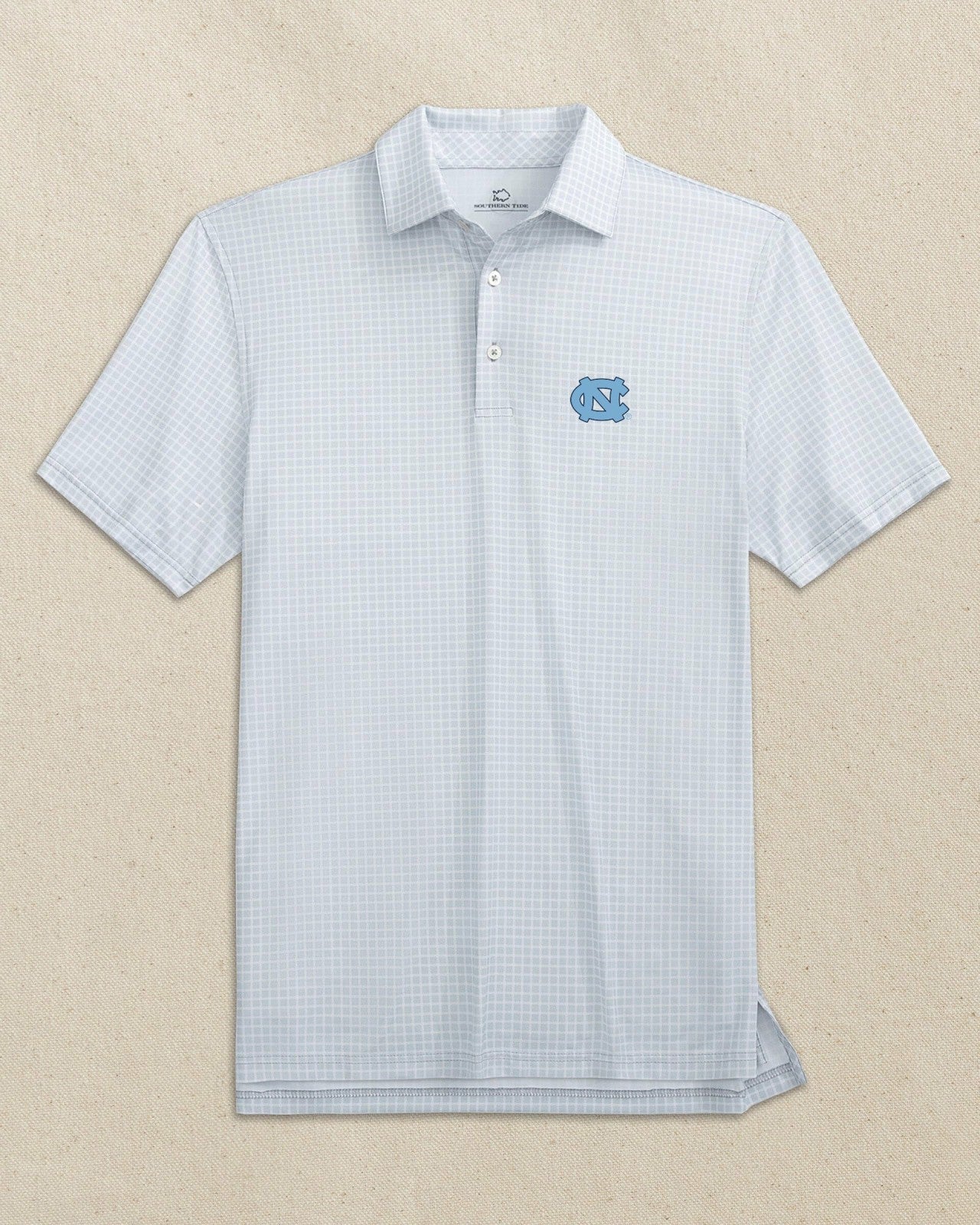 UNC Tar Heels Driver Dunes Edge Plaid Polo Southern Tide Limited Offer