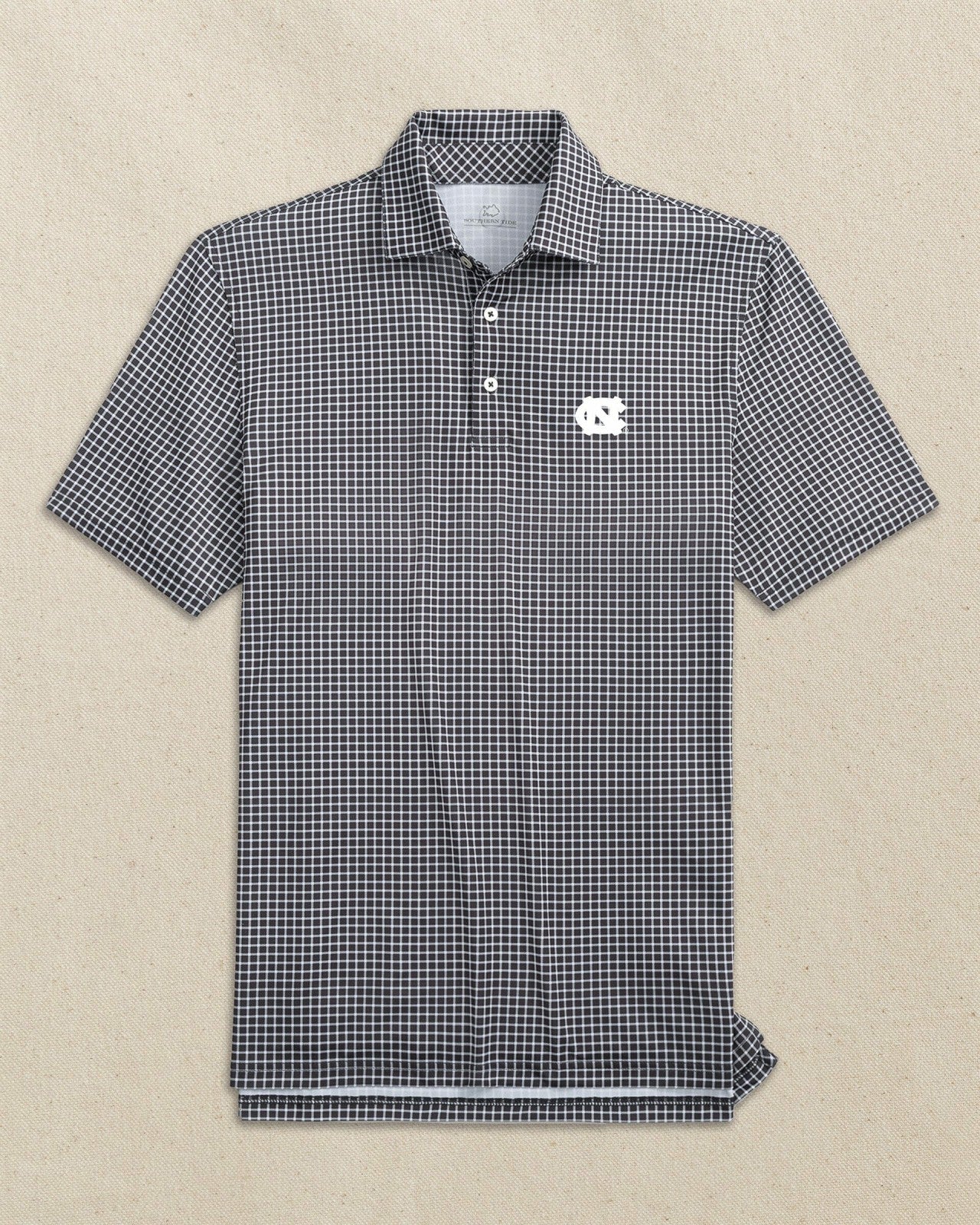 UNC Tar Heels Driver Dunes Edge Plaid Polo Southern Tide Limited Offer