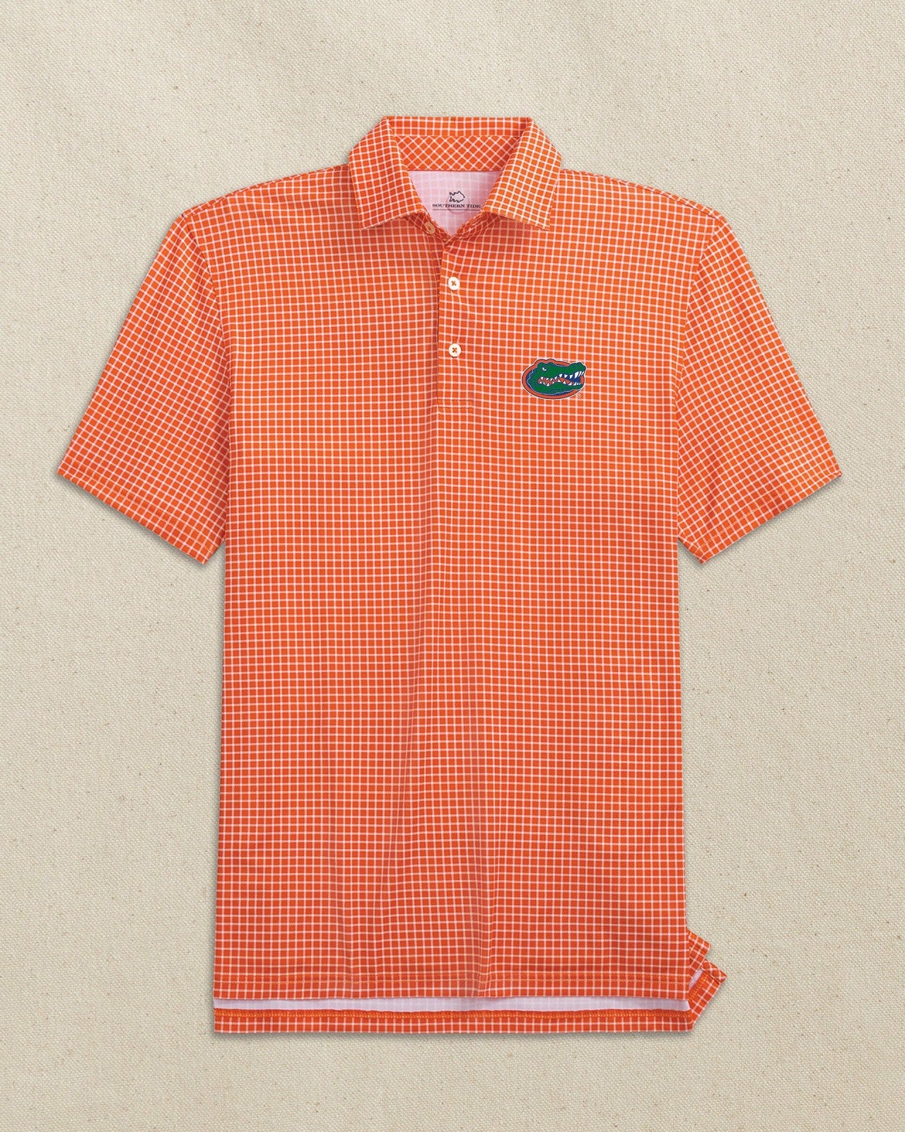 Florida Gators Driver Dunes Edge Plaid Polo Southern Tide Value Deal