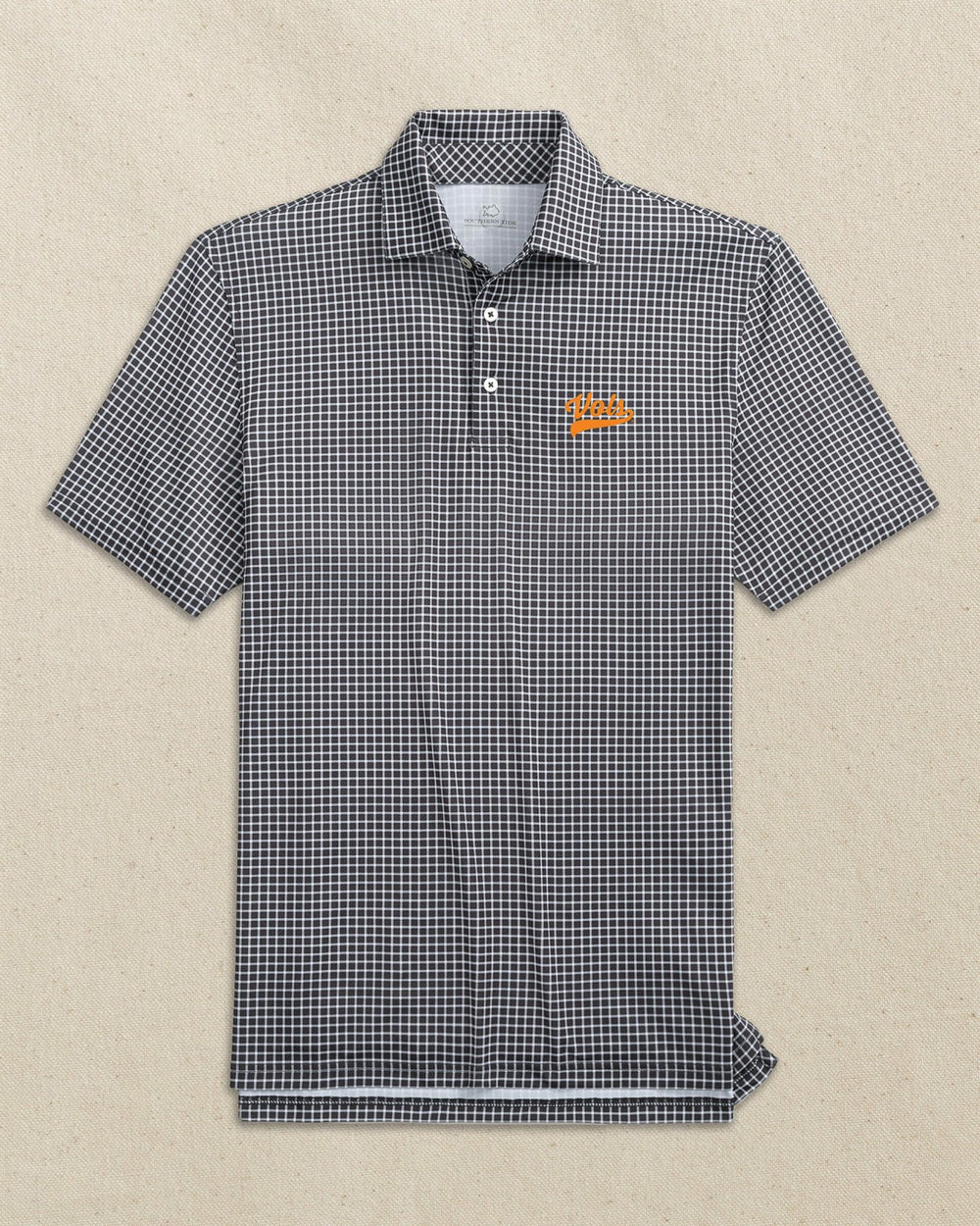 Tennessee Vols Script Dunes Edge Plaid Polo Southern Tide Sale