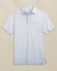 LSU Tigers Driver Dunes Edge Plaid Polo Southern Tide Hot Deal