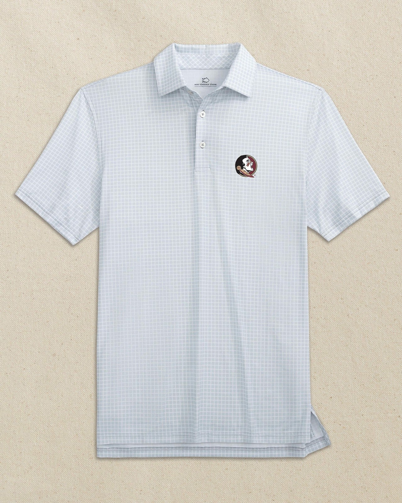 FSU Seminoles Driver Dunes Edge Plaid Polo Southern Tide Bargain