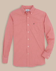 Georgia Bulldogs Gingham Button Down Shirt Southern Tide Discounted