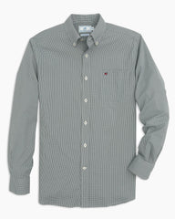 Georgia Bulldogs Gingham Button Down Shirt Southern Tide Discounted