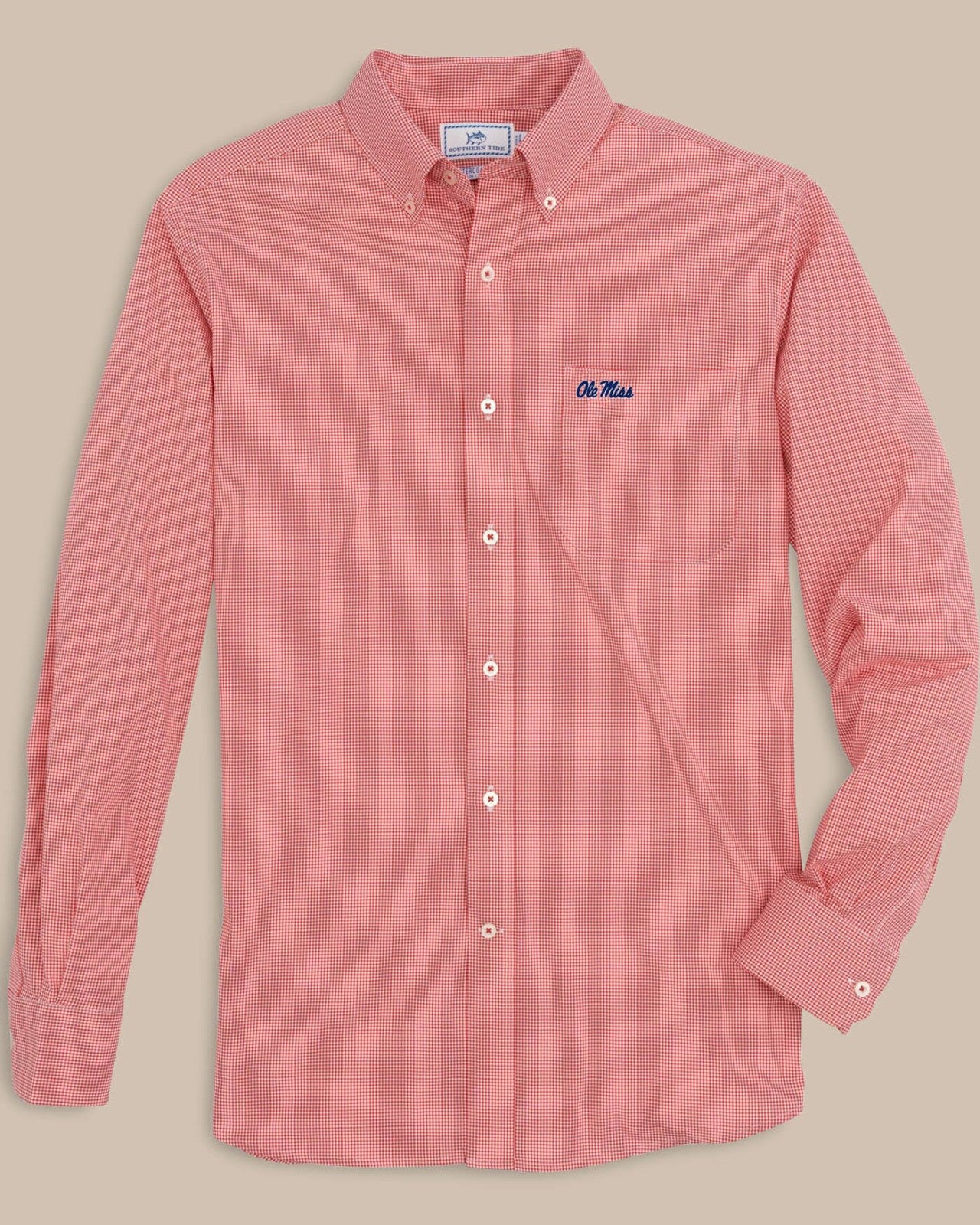 Ole Miss Rebels Gingham Button Down Shirt Southern Tide Exclusive Deal
