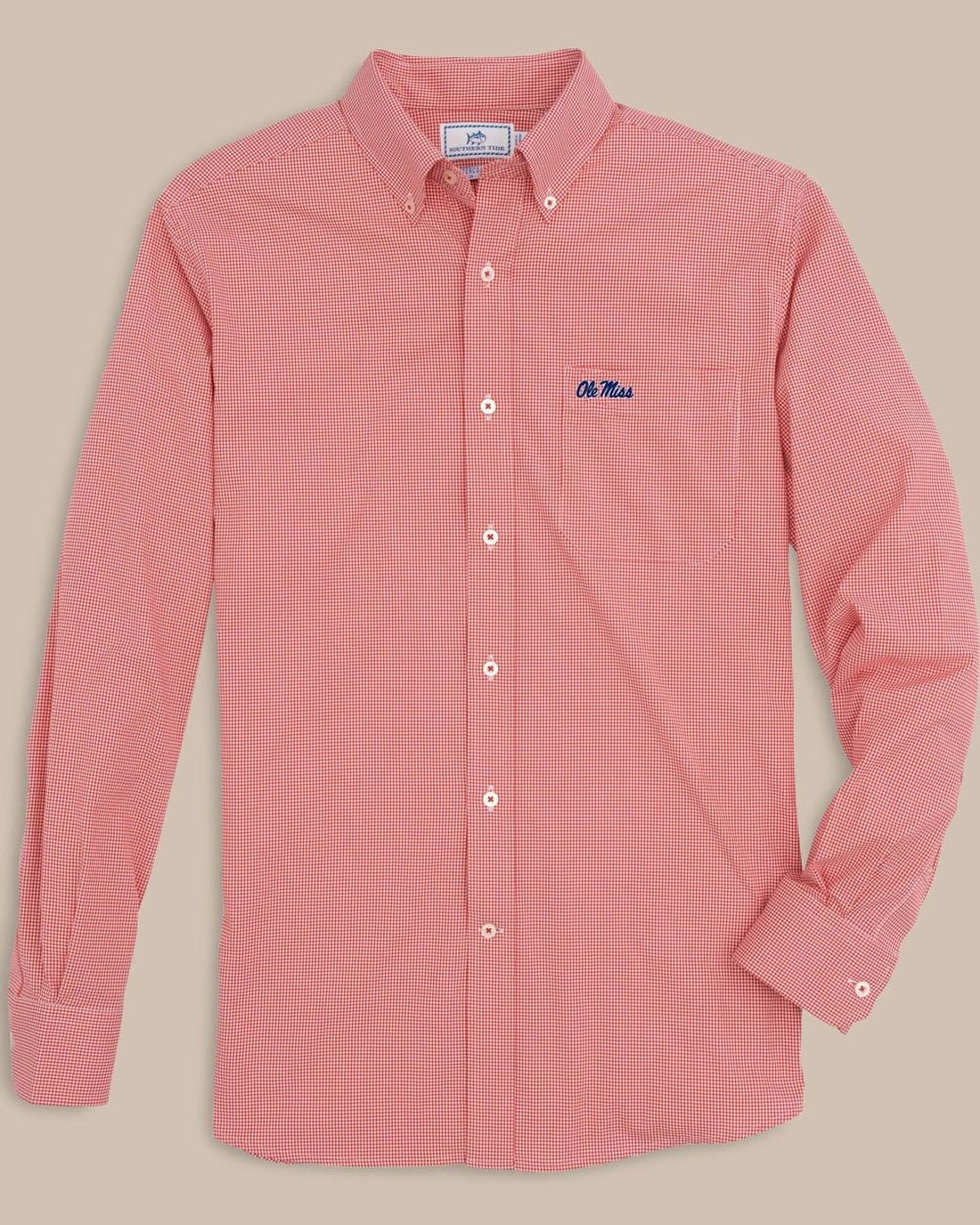 Ole Miss Rebels Gingham Button Down Shirt Southern Tide Exclusive Deal