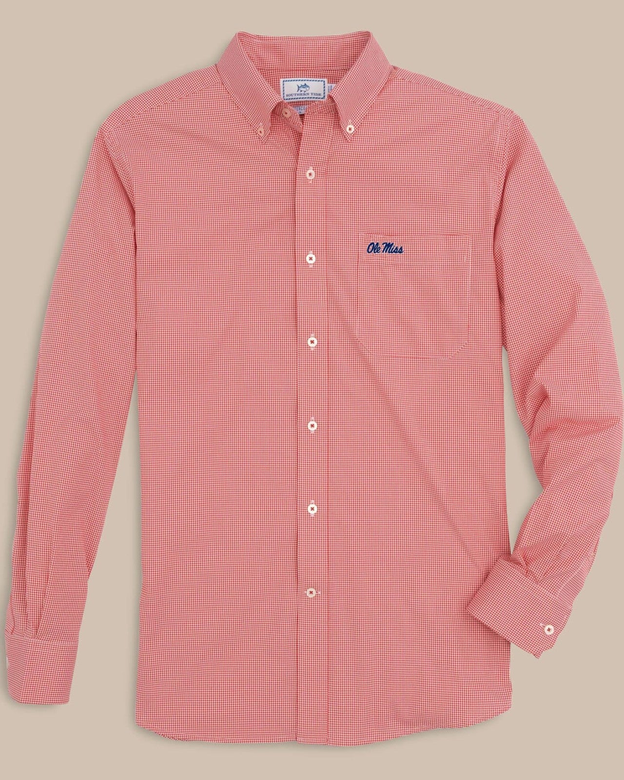 Ole Miss Rebels Gingham Button Down Shirt Southern Tide Exclusive Deal