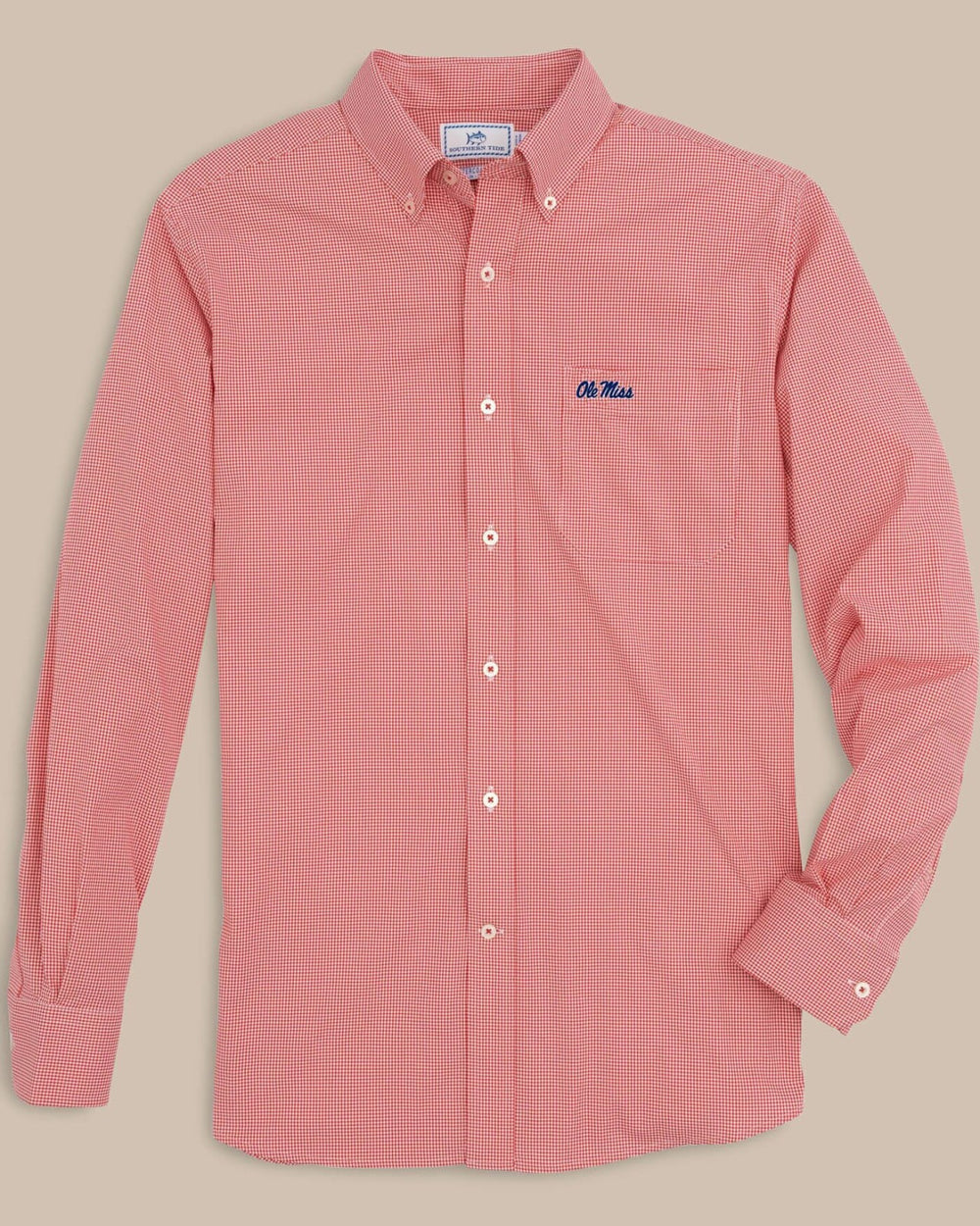 Ole Miss Rebels Gingham Button Down Shirt Southern Tide Exclusive Deal