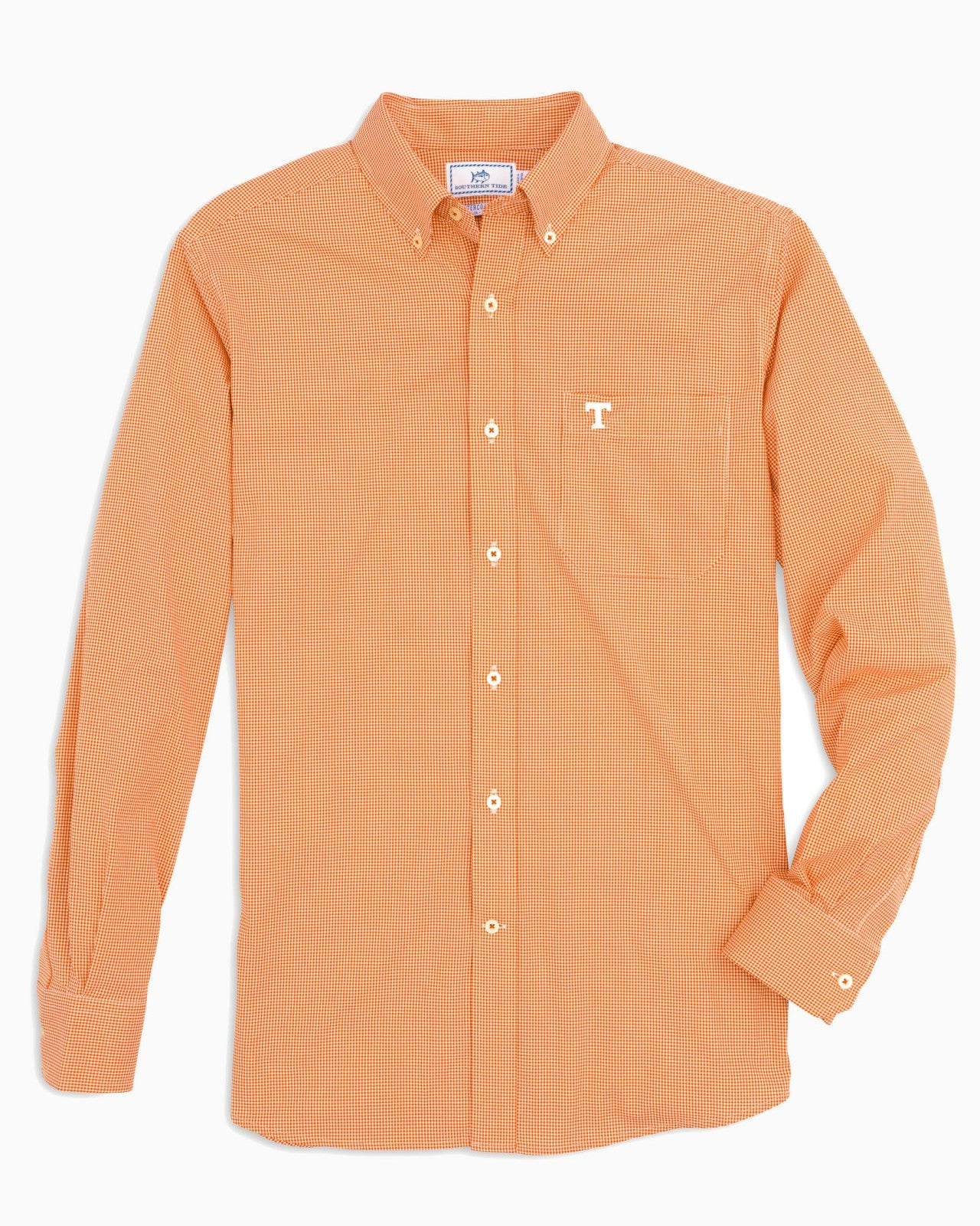 Tennessee Vols Gingham Button Down Shirt Southern Tide Value Deal