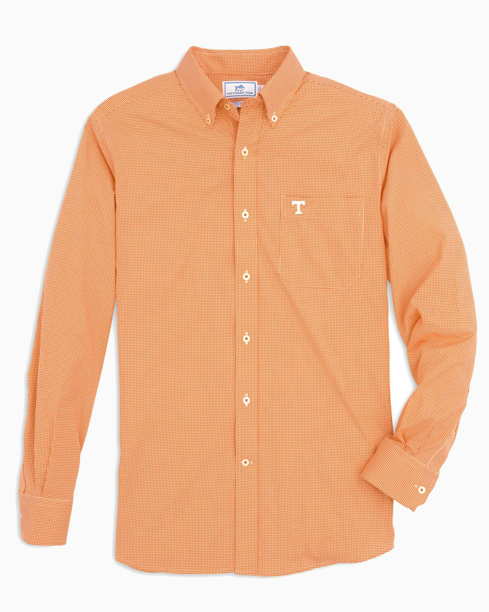 Tennessee Vols Gingham Button Down Shirt Southern Tide Value Deal
