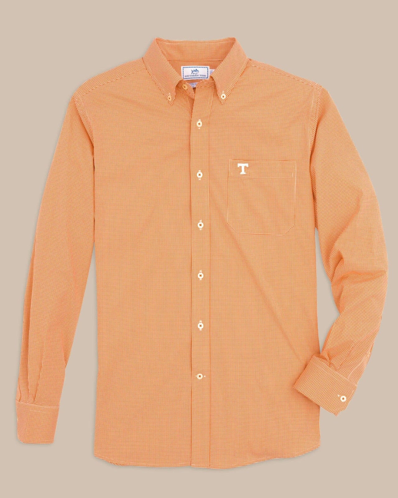 Tennessee Vols Gingham Button Down Shirt Southern Tide Value Deal