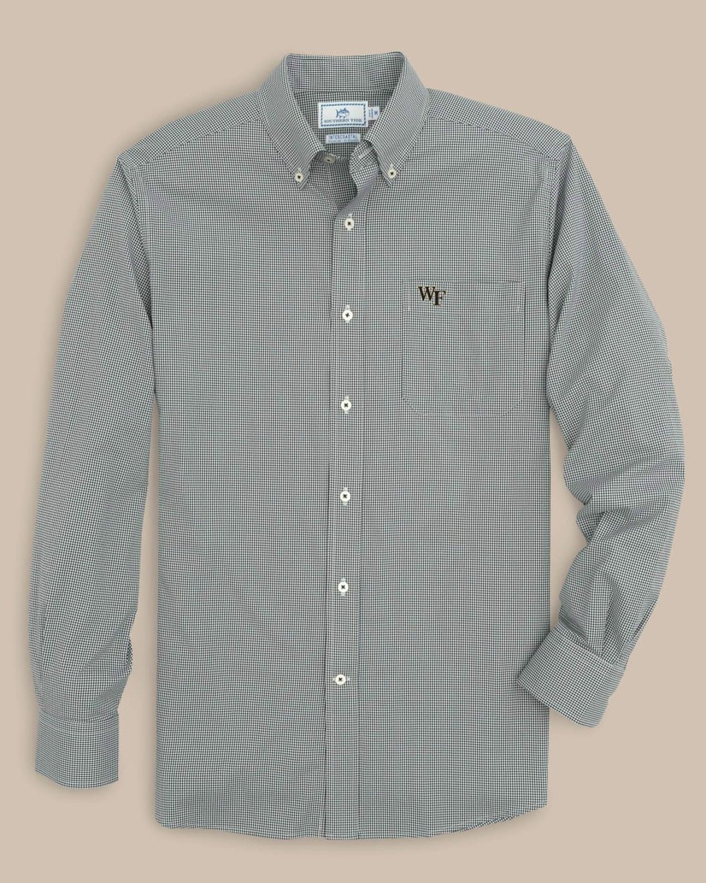 Wake Forest Gingham Button Down Shirt Collegiate Southern Tide Sale
