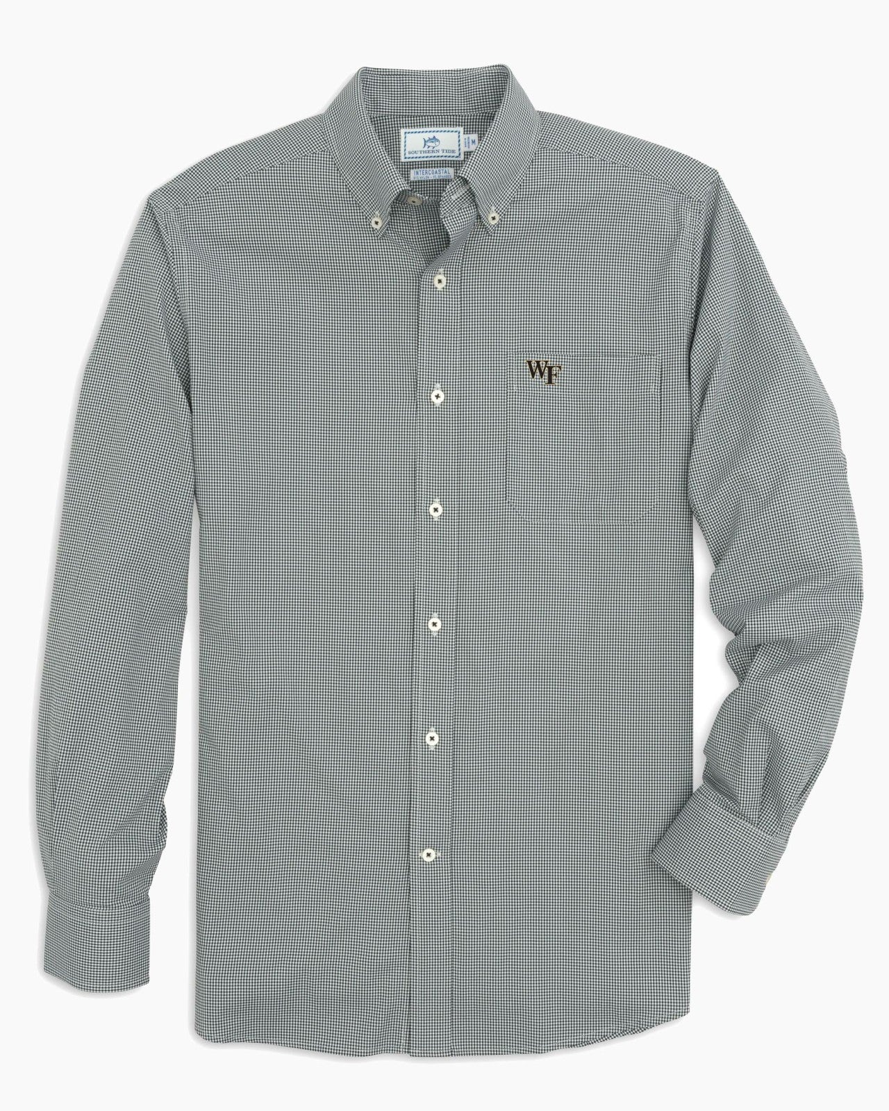 Wake Forest Gingham Button Down Shirt Collegiate Southern Tide Sale
