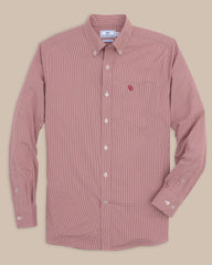 Oklahoma Sooners Gingham Button Down Shirt Collegiate Southern Tide Discounted