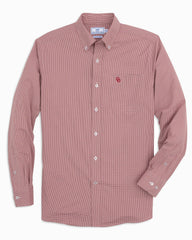 Oklahoma Sooners Gingham Button Down Shirt Collegiate Southern Tide Discounted