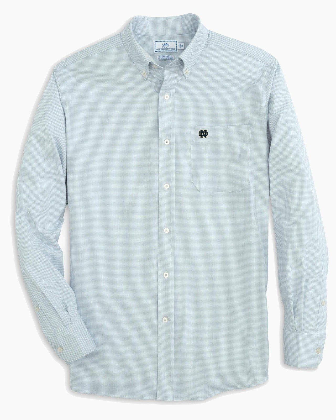 Notre Dame Fighting Irish Gingham Button Down Shirt Southern Tide Bargain