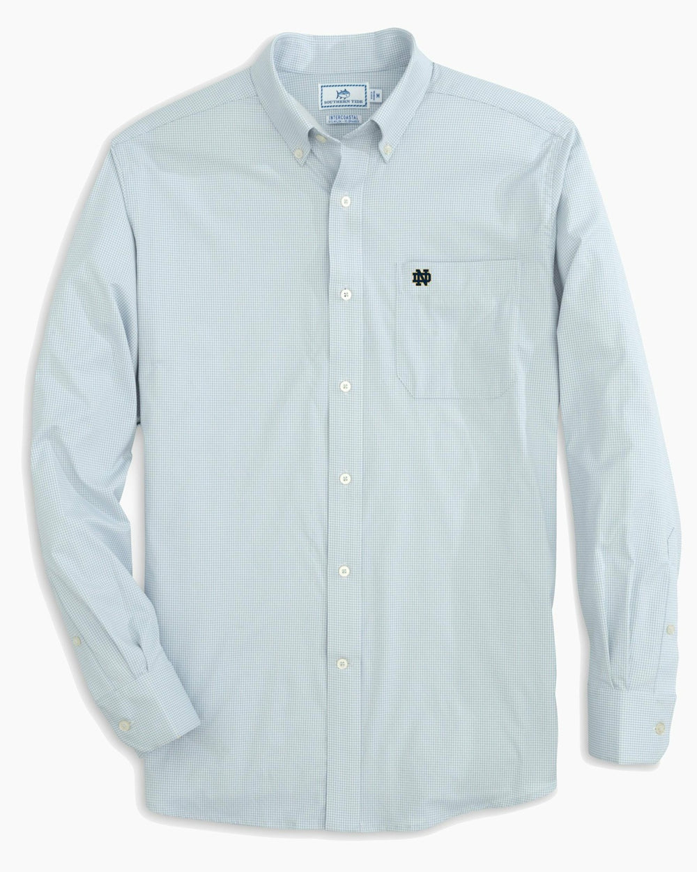 Notre Dame Fighting Irish Gingham Button Down Shirt Southern Tide Bargain
