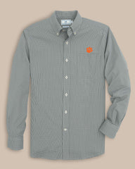 Clemson Tigers Gingham Button Down Shirt Southern Tide Limited Offer