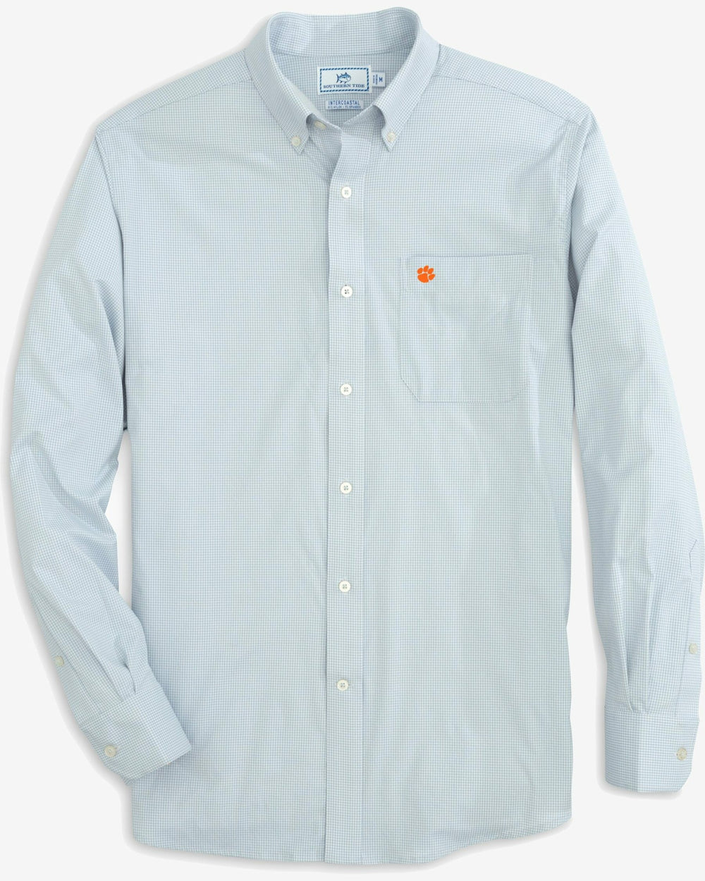 Clemson Tigers Gingham Button Down Shirt Southern Tide Limited Offer