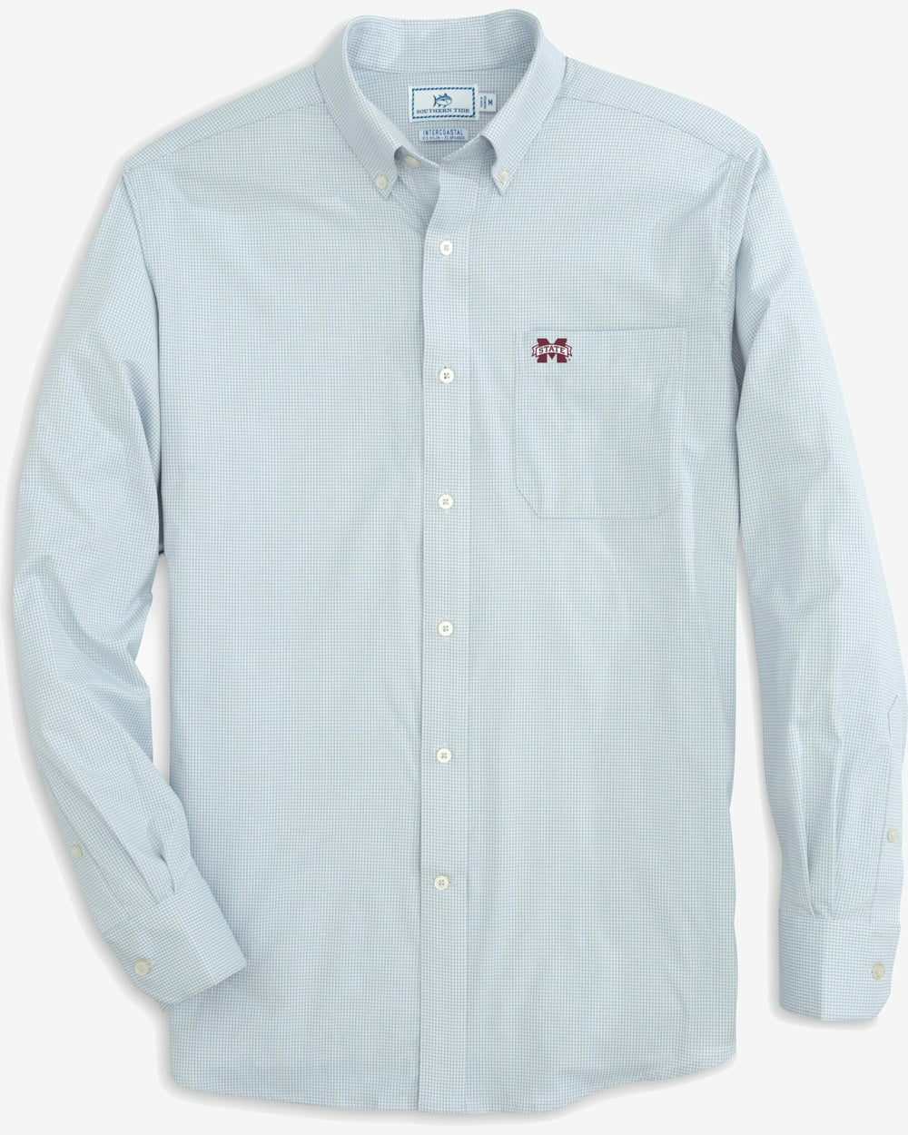 Mississippi State Bulldogs Gingham Button Down Shirt Southern Tide Sale