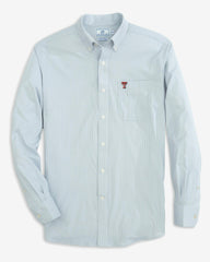 Texas Tech Red Raiders Gingham Button Down Shirt Southern Tide On Sale