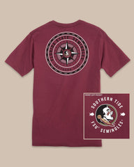 FSU Seminoles Gameday Collegiate Compass T-Shirt Southern Tide Savings